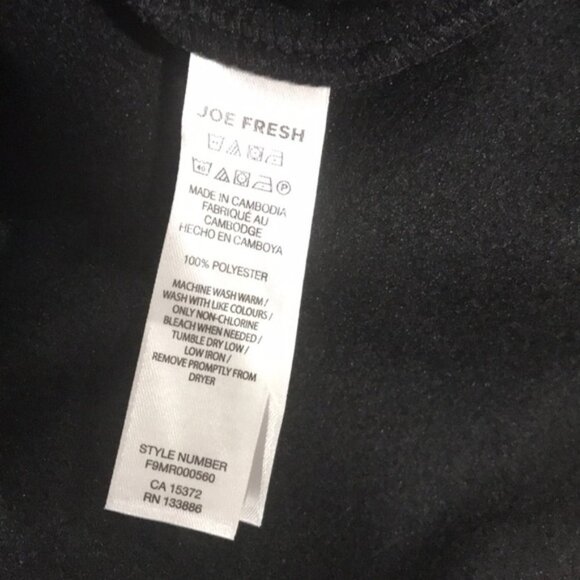 Joe Fresh Men's Quarter Zip Fleece Top - Picture 6 of 6